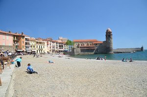 Plage de Boramar - Collioure