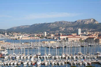 Station balnéaire de Toulon