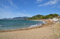 La Croix-Valmer in the south of France: beautiful sandy beaches