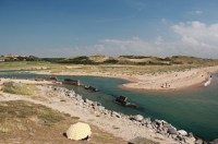 Ambleteuse in North of France: Fort Vauban, Slack and the dam