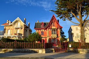 Royan, a popular seaside resort between the Gironde estuary and the Atlantic Ocean