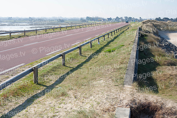 route de la plage d'Anneville nord