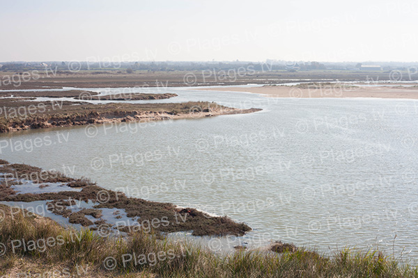 Plage d'anneville et son Havre