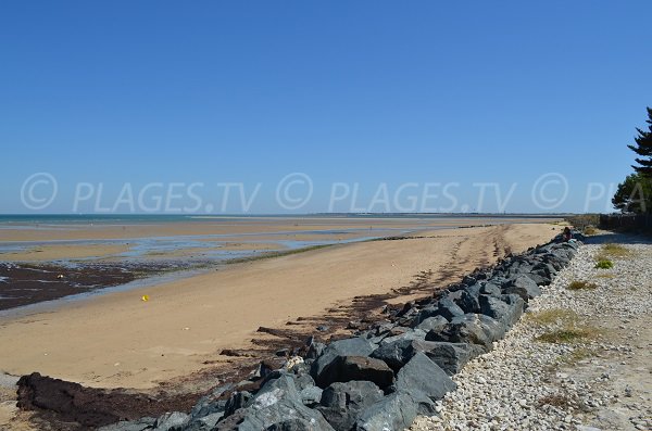 Photo de la plage de Fourneau sur l'ile de Ré