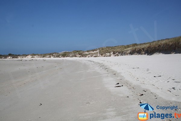 Photo de la plage de Guillec à Plougoulm - Bretagne