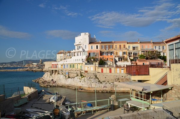 Quartier de Malmousque à Marseille