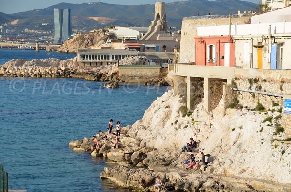 Calanque of Malmousque in Marseille