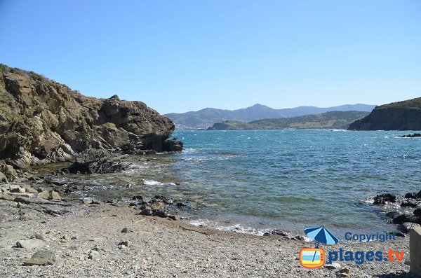 Blick auf die Côte Vermeille und die Bucht von Paulilles vom Cap Béar aus