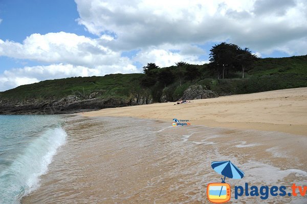 Environnement de la plage de la Touesse - St Coulomb