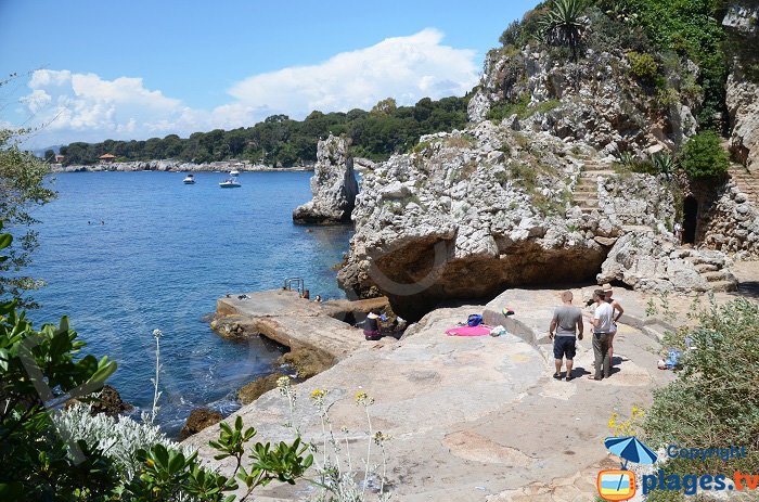 Baignade dans le Cap d'Antibes - L'Argent Faux