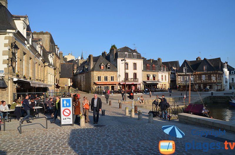 Port d'Auray en Bretagne dans le golfe du Morbihan