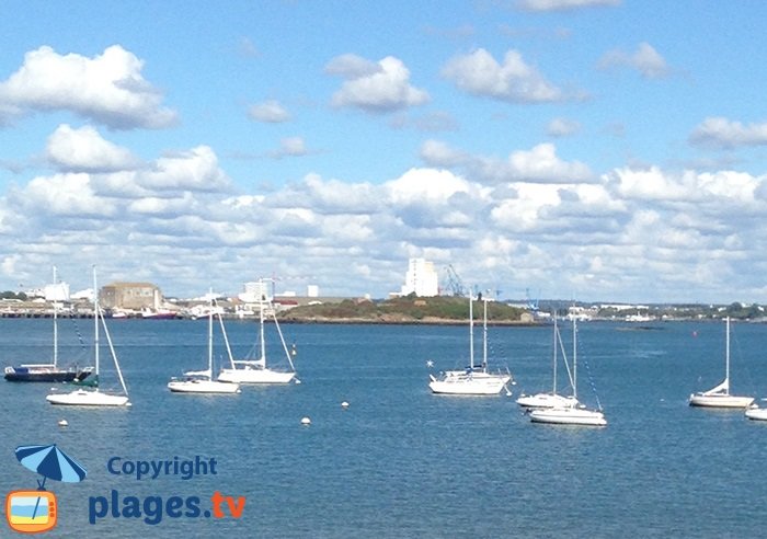 Bay of Lorient and Port-Louis - France