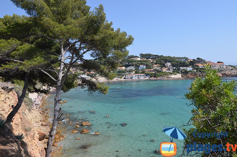 Baie de Portissol à Sanary sur Mer