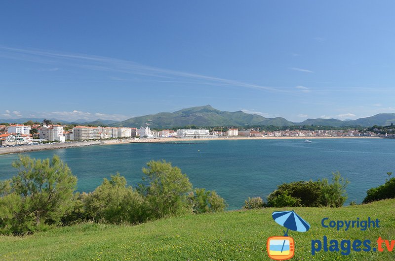 Baie de St Jean de Luz en Nouvelle Aquitaine