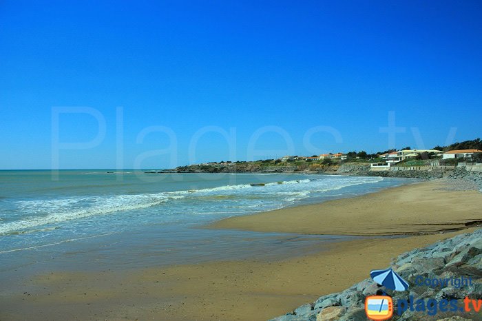 Swimming on the Parée beach - Bretignolles sur Mer