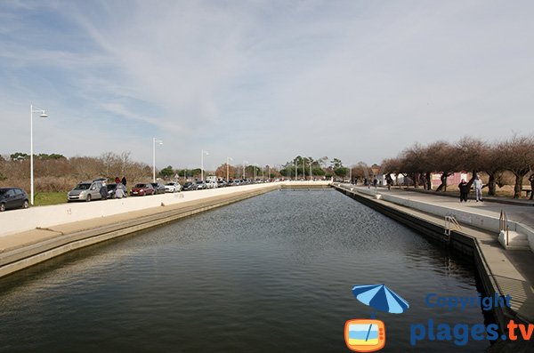 Photo du bassin de baignade d'Audenge