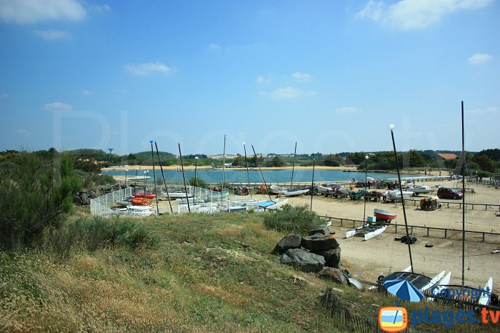 Plan d'eau et centre nautique de la Normandière - Brétignolles sur Mer