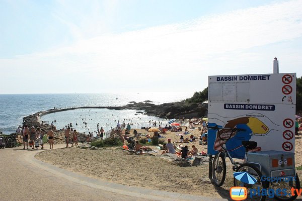 Accès au bassin des Sables d'Olonne - Dombret