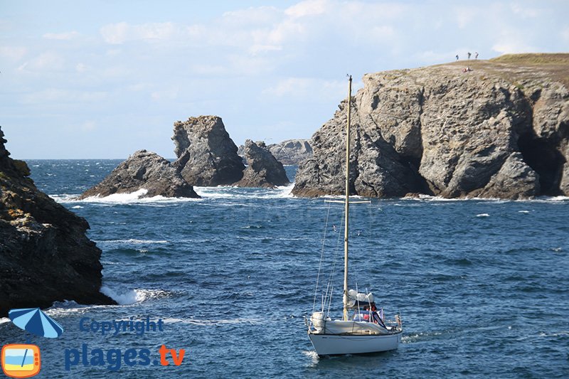 Côte sauvage de Belle Ile en Mer