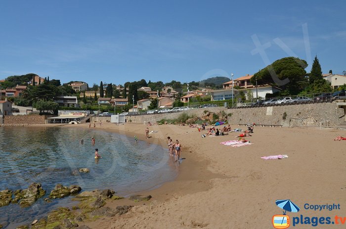 Belle plage de Carqueiranne