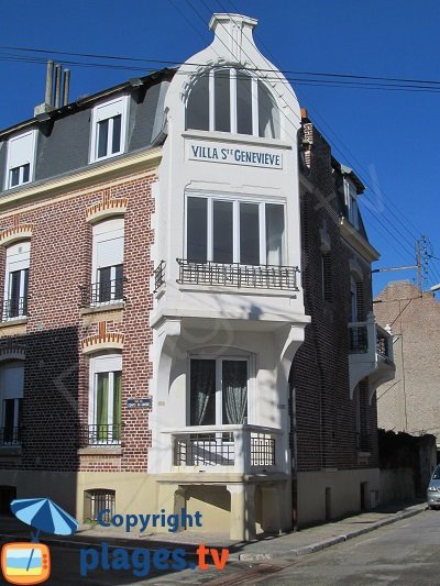 A stylish villa in Berck in France