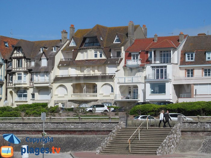 Villas on the seafront in Le Touquet - France