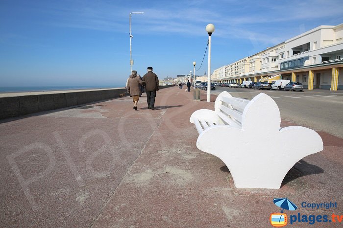 Un fronte mare privo di vero fascino a Berck sur Mer