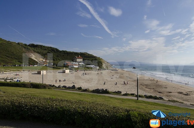 Spiaggia Ilbarritz in Francia