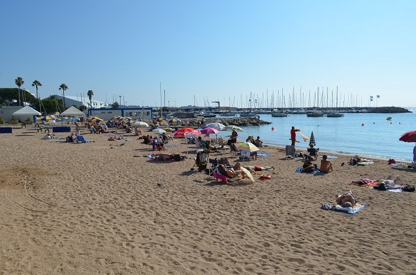 Bijou Strand in Cannes: Handiplage