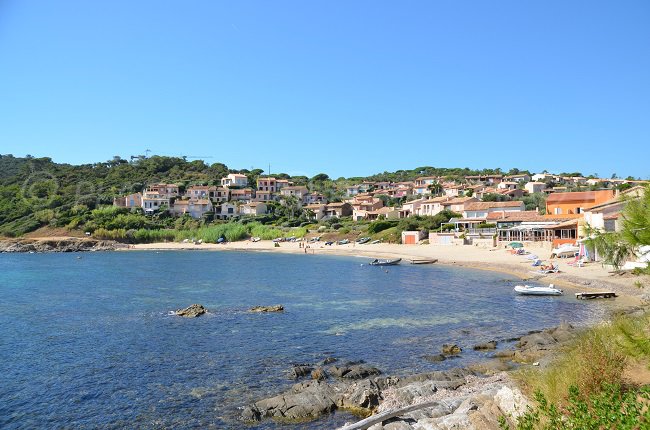 Baie de Bonne Terrasse à Ramatuelle