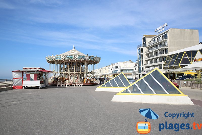 Berck sur Mer : le bord de mer