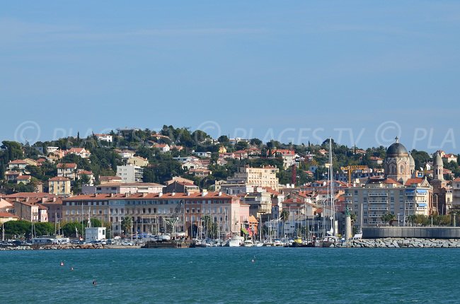 Fréjus et son bord de mer