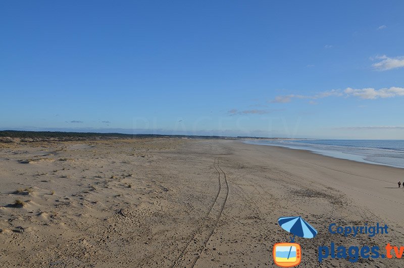 Plage à proximité du Wharf - Pilat sur Mer