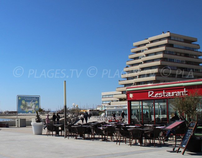 Seafront of La Grande Motte