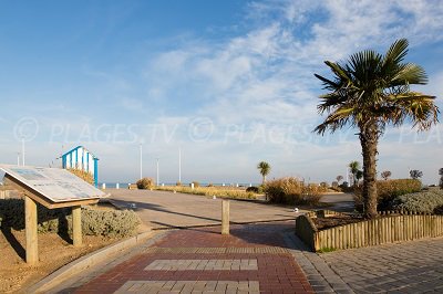 Waterfront of Merville-Franceville (Normandy)