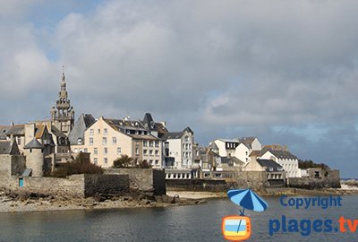 Seaside Roscoff in France