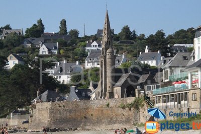 Bord de mer de Saint Michel en Grève