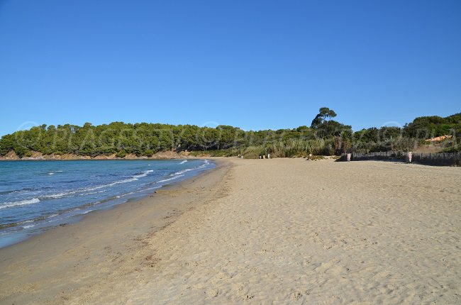 Beach in Cabasson - Bormes les Mimosas - France