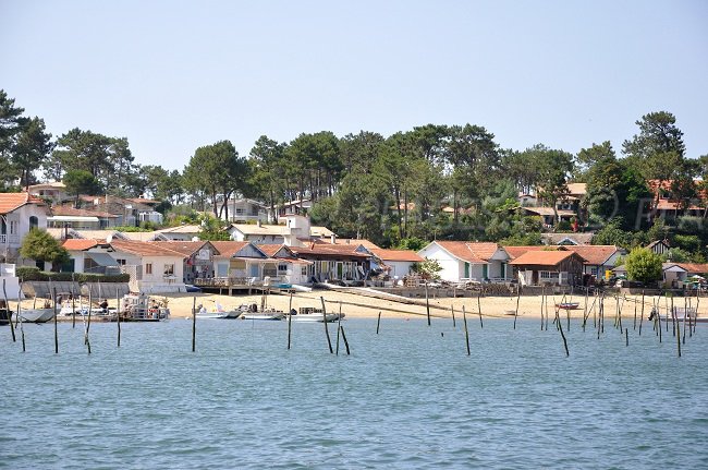 Cabane sur le bassin d'Arcachon