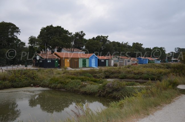 Cabanes ostréicoles sur l'île d'Oléron - Fort Royer