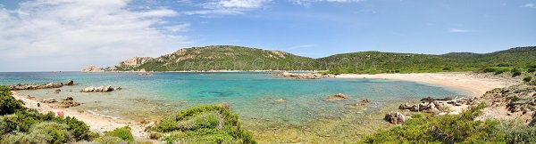 Beach in south of Sartène - Corsica