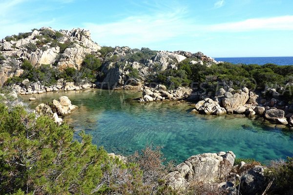 Cala Genovese in Bonifacio in France