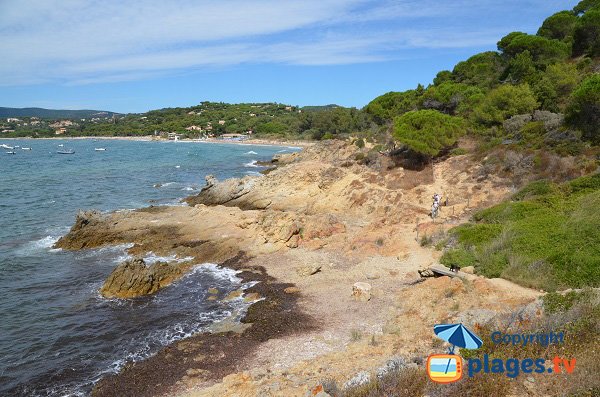 Foto von der Calanque d'Aiguebonne in La Croix Valmer