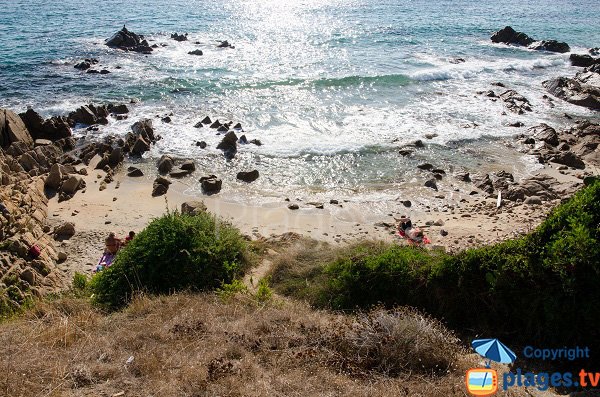 Photo spiaggia della Calanque - Ajaccio