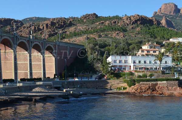 Spiaggia e campeggi a Anthéor Agay