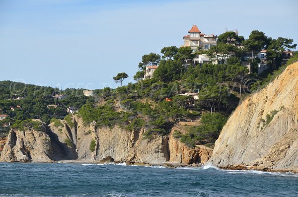 Photo de la calanque des Athénors à Ensuès la Redonne