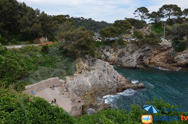Photo of Cap Brun calanque in Toulon in France