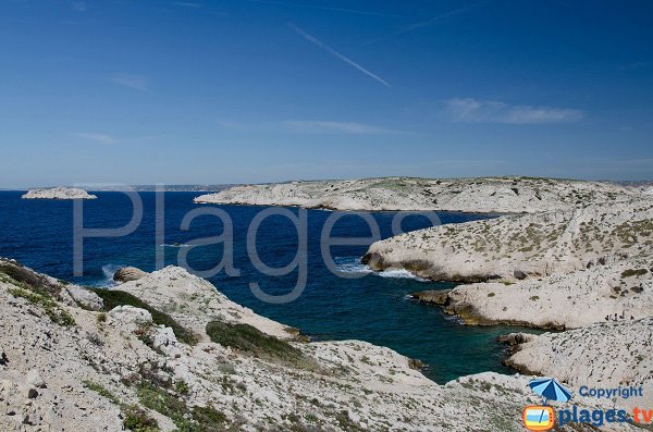 Calanque of Cap Frioul