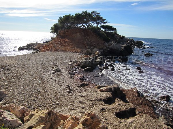 Vue sur la presqu'île des Capélan de Bandol