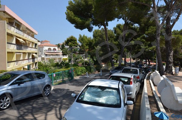 Car park for the Capelan calanque